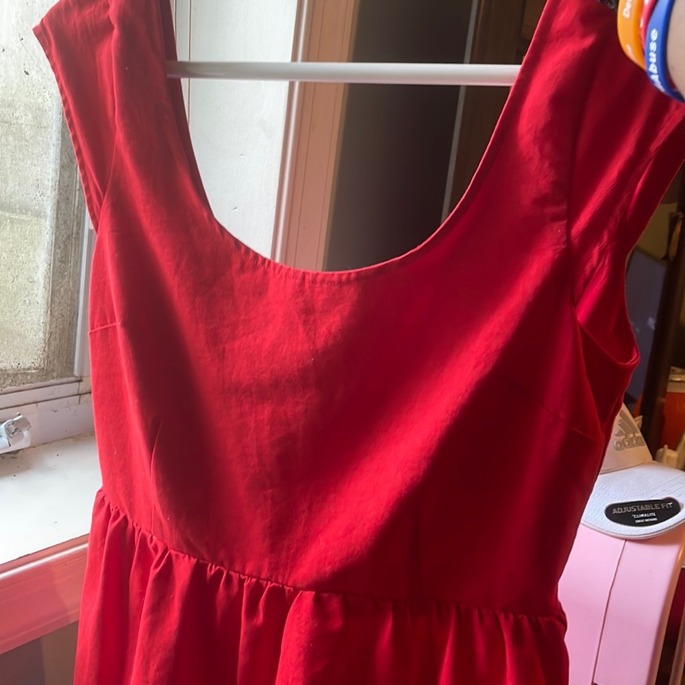Beautiful red dress